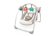 Ingenuity Soothe 'N Delight Cozy Kingdom Baby Infant Portable Swing 0m+