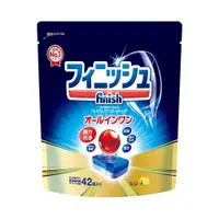在飛比找PChome24h購物優惠-【日本FINISH】亮潔洗碗機專用洗碗錠-檸檬香42粒(日本