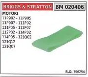 Pre-filter Air Briggs&stratton Lawn Mower Lawnmower 11P902 11P905 796254