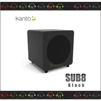 在飛比找蝦皮購物優惠-現貨弘達影音多媒體Kanto SUB8 重低音喇叭 8吋喇叭