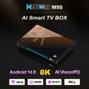 H96 Max M9S Android 14 TV Box RK3576 8G 128G WiFi6 1000M 8K AV1 H.265 HDR TV Box
