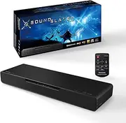 [Panasonic] SC-HTB01 PC Gaming Speaker with Integrated Subwoofer (Dolby Atmos and DTS:X, Bluetooth, High-Resolution Audio, HDMI) Black