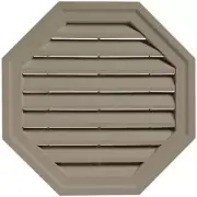 Ply 18" Octagon Clay Gable Attic Vent OCTGV18 PC Ply OCTGV18 PC 723605472514