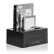 DupliM 1 to 1 SATA SSD HDD Duplicator and Hard Disk Drive Eraser Dock Cloner