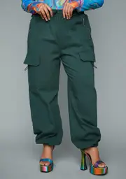 [Poster Grl] Plus Break It Down Jogger Pants