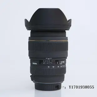 相機鏡頭Sigma適馬24-70mm f2.8 EX DG MACRO 3三代標準變焦微距鏡頭 二手單反鏡頭