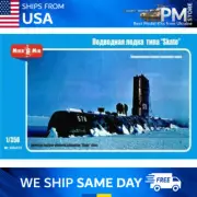 Mikro Mir 350-013 U.S. Nuclear-powered Submarine skate Class model scale 1/350