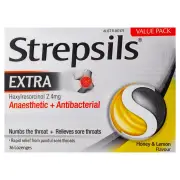 Strepsils Lozenges Honey & Lemon Extra X 36