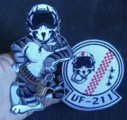 Navy Tomcat Patch ~ VF 211 CHECKMATES USN Collectors MILITARY NAVY PATCH