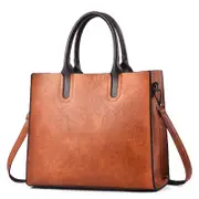 Retro Square Handbag For Commuting Vintage Style Khaki Women's Bags & Handbags