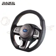 DAMD Steering Ultra Suede Orange Stitch for IMPREZA SPO GP2/GP3/GP6/GP7 SS362-RX