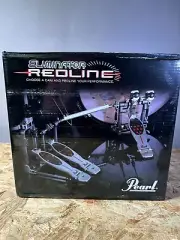 Pearl P2052C Eliminator Redline Double Bass Drum Pedal Chain Drive - SEALED