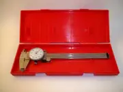 MITUTOYO STAINLESS STEEL DIAL CALIPERS MODEL 505-626-50 SHOCK PROOF