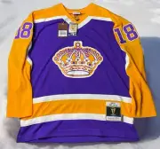 MITCHELL & NESS LOS ANGELES KINGS L DAVE TAYLOR BLUE LINE JERSEY $200