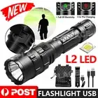 1200000LM LED Flashlight Zoom Light Super Bright Torch USB Rechargeable Lamp AUS