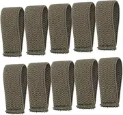 MUSISALY Elastic Belt Loops 10 Pcs Belt Keepers for Backpack Retainer for Straps