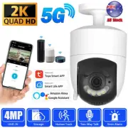 Tuya Smart Life 2K 4MP PTZ IP Camera Auto Tracking Outdoor 5G WIFI CCTV IR Cam