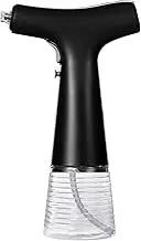 240mL Auto Olive Oil Sprayer with 2 Modes Adjustable Flow Refillable Spray Bottle USB Oil Dispenser for Cooking BBQ Salad Baking Roasting Grilling Hair Spray Bottle Black One Size