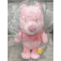 在飛比找蝦皮購物優惠-正版 迪士尼 絨毛娃娃 粉紅色 小熊維尼 雷標貼紙 約30公