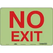 Condor Safety Sign,10 in x 14 in,Polyethylene 480H33 Condor 480H33 0194484241605