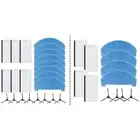 For ILIFE V3x Robot Vacuum Accessories Side Brush Filter and Mop Cloths