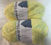 Two Loops and Threads Cozy Boucle Yarn Skeins - Color 08