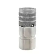 Parker Fem-371-8Fo Hydraulic Quick Coupler, Steel Body, Ball Lock, 3/4"-16