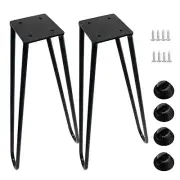 Industrial DIY Furniture Legs Folding Metal Legs from Skateboard Foot Pair