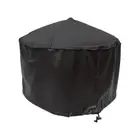 Jumbuck 76cm x 40cm Round Fire Pit Cover/Suitable For most Round Fire Pits upto
