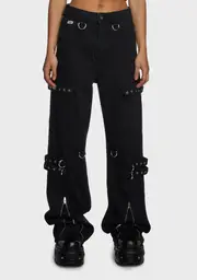 [The Ragged Priest] Bondage Hardware Jeans