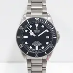 TUDOR 帝舵 PELAGOS系列 25600TN 2023/08卡 輕量化鈦金屬 雪花針 快調錶扣 大眾當舖L870