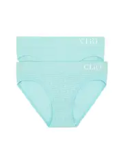 Clio Girls Glitter Brief 2Pk