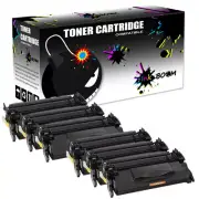 6 Black Toner replace for HP CF287A 87A LaserJet Enterprise M501dn M506dn M527dn