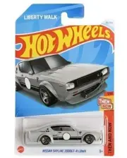 Hot Wheels Nissan Skyline 2000GT-R LBWK (Gray) Then and Now 1/10