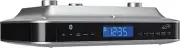 iLive Under Cabinet Music System with Built in Stereo Speakers and FM Radio/USB
