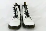 Doc Martens Combat Boots 1460J White Girls Size 3 Brand New