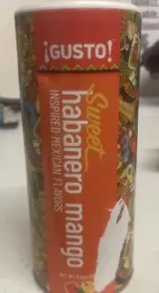 Gusto! Habanero Mango Seasoning 8.8oz Habanero Powder Taco Mexican Seasoning