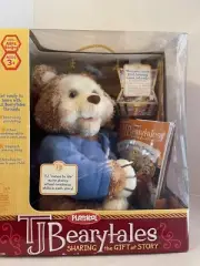 TJ Bearytales Animated Talking Story Telling Bear Playskool With Original Box