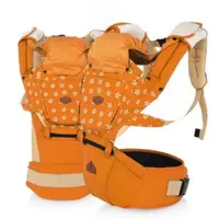在飛比找蝦皮購物優惠-原廠授權AIEBAO 5色 附原廠收納袋 腰凳背巾 雙肩抱嬰