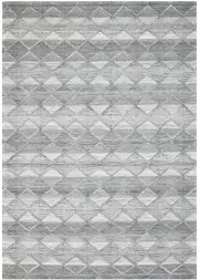 Medina Silver Teal Wool Rug