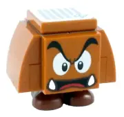 LEGO® Super Mario™ GOOMBA Minifigure™ Angry Open Mouth mar0115