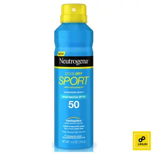 Neutrogena露得清 極透氣清爽運動防曬噴霧SPF50 155g