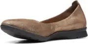 Clarks Women's Jenette Ease Pewter Metallic 26168112