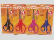 Scissors 7in pointed tip FISKARS ages 12+ student - Choose Color! Back to School