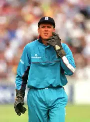 Alec Stewart England Old Player Cricket Photo 17
