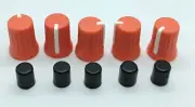 5 Orange Knobs for Rane & Pioneer XDJ-RX R1 RZ AERO DJM-T1 S9 DJ Controller Part