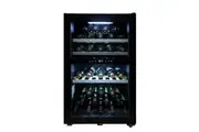 Lecavist 56 Bottle Wine Fridge Dual Zone Black LKS56VN2Z