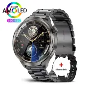 1.85Inch Amoled Bluetooth Call Smart Watch Men Women Sports Fitness Tracker 2024