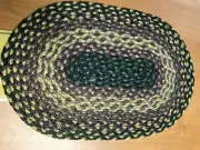 Earth Rugs braided jute 10"x15" accent mat