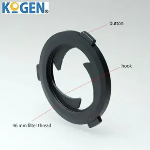 又敗家@日本KOGEN類單眼相機濾鏡轉接環FILTER MASTER 46濾鏡固定器46mm保護鏡轉接環,可接口徑46mm的CPL偏光鏡星芒鏡星光鏡close-up放大鏡加大鏡紅外線濾鏡IR濾鏡紅外光濾鏡可調ND濾鏡ND減光鏡濾色鏡片濾色片,適Sony索尼RX100M2 RX100M3 RX100M4 RX100 M5 M6 M7 II III IV Canon佳能G3X 2 3 4【全館199超取免運】【APP下單享4%點數回饋】